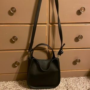 Black, Small, Crossbody Bag with one compartment inside. Gently used! 🤗